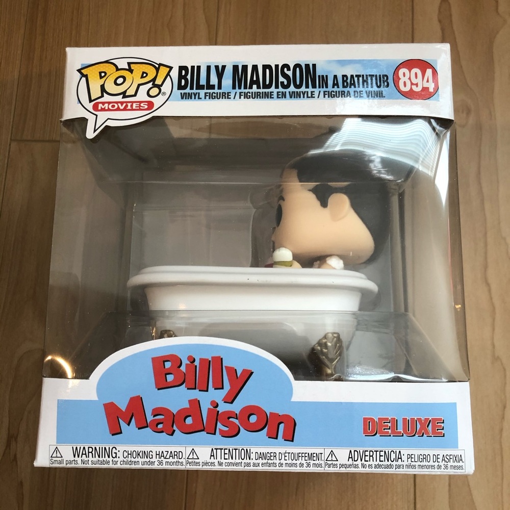 Funko POP Billy Madison in Bath Tub Vinyl Fig NIB